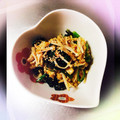 K0A9O0R8U♪'s cooksnap of when they made 副菜に❀ほうれん草とえのきの明太和え.