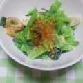 kokoro♪'s cooksnap of when they made 家にあるもので★小松菜粒マスタードあえ.