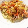孫の手あ's cooksnap of when they made 簡単あんかけ焼きそば.