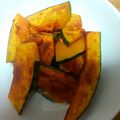 バネ秤's cooksnap of when they made 簡単☆美味しい☆オリーブ油で焼きかぼちゃ.