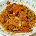 acchiあちこ's cooksnap of when they made やっぱり落ち着く～　定番ナポリタン♪.