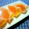 jenis's cooksnap of when they made 柿と生ハムのオードブル.