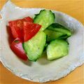 ミルミルミル's cooksnap of when they made すし酢できゅうりとトマトの美肌マリネ.