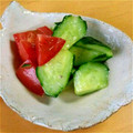 ミルミルミル's cooksnap of when they made すし酢できゅうりとトマトの美肌マリネ.