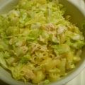 liutan's cooksnap of when they made ❀春キャベツとツナのマカロニサラダ❀.