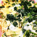 くまだうどん's cooksnap of when they made 優しい味！ほうれん草の卵とじ♪.