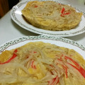 ヤスコ♪'s cooksnap of when they made 節約☆もやしとカニカマの玉子焼き.