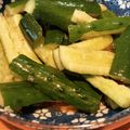 お腹がぐう's cooksnap of when they made もう一品！ぶったたキュウリの即席漬け.