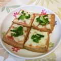 龍青空ママ's cooksnap of when they made 厚揚げのコチュだれチーズ焼き～☺.