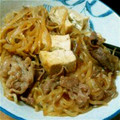 かつみmama's cooksnap of when they made 簡単＆節約！もやしで☆すき焼き丼.