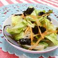 赤い電話's cooksnap of when they made 簡単！レタスとにんじんで韓国風サラダ.