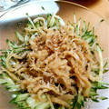 macaron00's cooksnap of when they made きゅうりとクラゲの中華風酢の物.