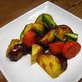 みじゅ１２'s cooksnap of when they made 鶏と野菜の黒酢あん.