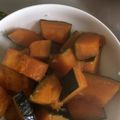 ともまみぃ's cooksnap of when they made 子どもが好きなカボチャの煮物.