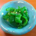 catsﾏﾏ's cooksnap of when they made ささっと一品ピーマンの甘味噌和え.