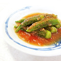 クッキーシアス's cooksnap of when they made オクラの焼き浸し＊トマトおろしVer..