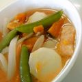 まぶたん's cooksnap of when they made 秋野菜たっぷり豚汁.