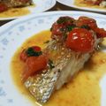 え～にょ's cooksnap of when they made さんまのトマトバターソース.