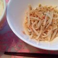 リラッすぬ's cooksnap of when they made ♡もやしとしゃけのサラダ♡.