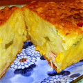 ヒルネコ３'s cooksnap of when they made 旬のえんどう豆で作る ♡ケークサレ♡.