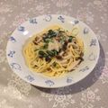 しげマル's cooksnap of when they made ツナとほうれん草のミルクスパゲティ.