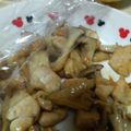 ぱなずきん's cooksnap of when they made 鶏肉とエリンギのニンニク醤油炒め.