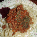 mimiko10's cooksnap of when they made うちのミートソース.