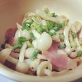 なおぴ～や's cooksnap of when they made ブナピーとベーコンのオリーブ油炒め　.
