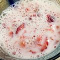 ゆなぽな's cooksnap of when they made 大好き☆いちごミルク.