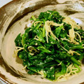 勇気凛りん岸田夕子's cooksnap of when they made ほうれん草とえのきのお浸し.