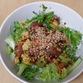 milpoo's cooksnap of when they made まぐろとキムチのアボカ丼.