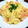 あゆみん♪♡'s cooksnap of when they made かにかまで簡単…かに玉ふわとろ新天津飯.
