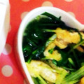 舞花ちゃん☆'s cooksnap of when they made 水菜と薄あげの煮浸し.