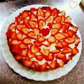 ラピナス's cooksnap of when they made 1パックできれいに作れるいちごタルト.