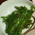 めぐこちん's cooksnap of when they made セリのおひたし.