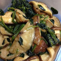 甘い水's cooksnap of when they made ほうれん草と椎茸のバター炒め.