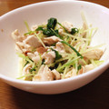 くーたらぴよ吉's cooksnap of when they made 疲労回復　水菜とささみのサラダ.