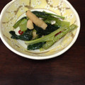 クッキングOTTO's cooksnap of when they made めんつゆで！こまつなと油揚げの煮浸し.