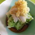 つかちん's cooksnap of when they made 白菜とイカのゴマ生姜ポン酢浸し.