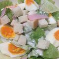 mina0722f's cooksnap of when they made おうちにある材料で☆シーザーサラダ.