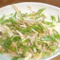 としこ♪'s cooksnap of when they made 水菜とエリンギとツナのサラダ.