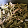 腹ペコハリネズミ's cooksnap of when they made めんつゆで簡単！！フキと油揚げの煮物｡.