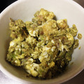 dapui's cooksnap of when they made アボガドと木綿豆腐の卵とじ.