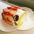 あやちん０８１６'s cooksnap of when they made 卵一個でミニロールケーキ（こどもの日）.