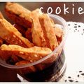 sayaky0604's cooksnap of when they made ＊ごまクッキー＊.