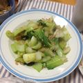 みほきのこ's cooksnap of when they made チンゲン菜と桜エビの塩糀炒め.