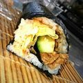 だりり's cooksnap of when they made 韓流で恵方巻き!?❤韓国風巻きずし❤.
