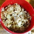 みさお。's cooksnap of when they made ｻﾊﾞ缶でﾊﾞﾀｰ醤油パスタ.