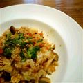 ささきのりぞう's cooksnap of when they made 幸せの鮭としめじのガーリックライス.