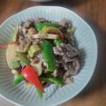 そらてんママ's cooksnap of when they made 我が家のチンジャオロース☆パプリカ入り☆.